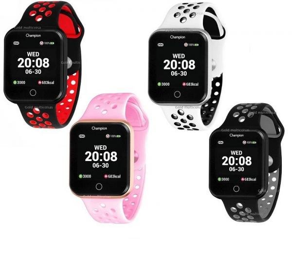 Relógio Inteligente Smartwatch Champion Unissex Mulher Ciclo Mestrual