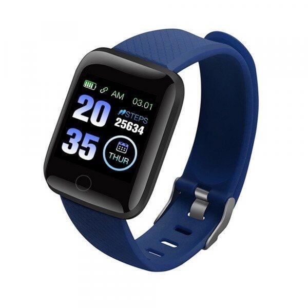 Relogio Inteligente Smartwatch D13 Azul Pedometro Multi-esportes Km Kcal Fc Pa Sono - D Smart