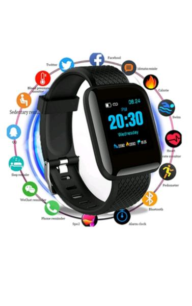 Relógio Inteligente Smartwatch D13 Preto - Smart Bracelet