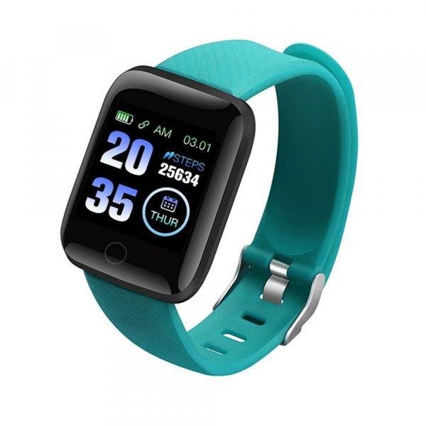 Relogio Inteligente Smartwatch D13 Verde Pedometro Multi-esportes Km Kcal Fc Pa Sono - D Smart