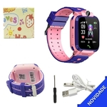 Relogio Inteligente Smartwatch Infantil Bluetooth Multi Funcoes Rosa GT-106