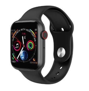 Relógio Inteligente SmartWatch Ivo 5 Plus Android Ios W34 Fit Bluetooth Academia Preto