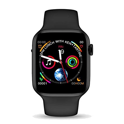 Relogio Inteligente Smartwatch Iwo 10 44mm, (Preto)