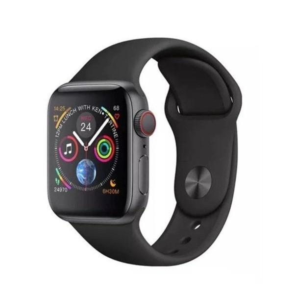 Relógio Inteligente Smartwatch IWO8 Lite IOS e Android Preto - Smart Bracelet