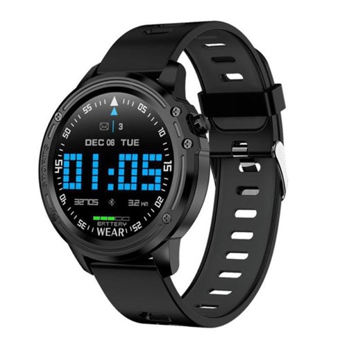 Relógio Inteligente Smartwatch L8 Sport Tracker Android E Ios Preto