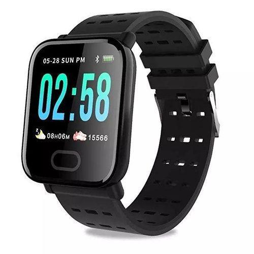 Relógio Inteligente SmartWatch Pressão Arterial e Monitor Cardíaco Mtr-23 Sport - Tomate