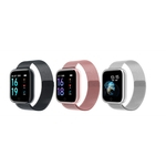 Relógio Inteligente Smartwatch T80 Com 1 Pulseira Extra