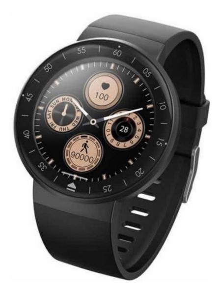 Relogio Inteligente Smartwatch V15 Preto Pedometro Multi-esportes Redes Sociais - Bgxpro