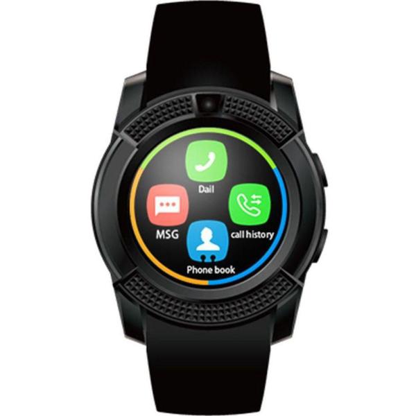 Relógio Inteligente Smartwatch V8 Suporte/Cartão Câmera