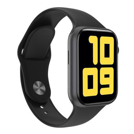 Relógio Inteligente SmartWatch X6 Plus Preto Android IOS Ligações Monitor Cardíaco Pressão - Smart Bracelet