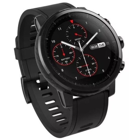 Relógio Inteligente Smartwatch Xiaomi Stratos Gps, Mp3, a Prova de Água, Monitor Cardíaco e de Sono