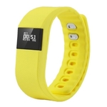 Relógio Inteligente Tw64 Bluetooth Smart Bracelet Amarelo