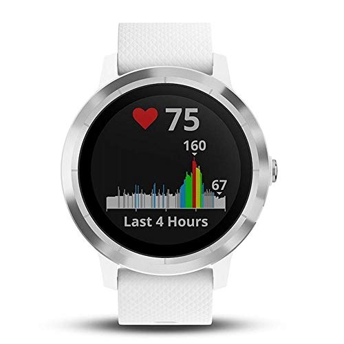 Relógio Inteligente Vívoactive 3 Garmin Branco 010-01769-20 GPS com Medição de Frequência Cardíaca