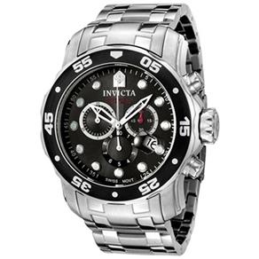 Relógio Invicta 0069 Pro Diver 48mm Banhado a Ouro 18k