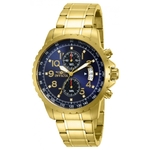 Relógio Invicta 13785 Specialty Chronograph Dark Blue Dial 18k