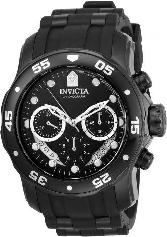 Relogio Invicta 21930 Pro Diver Black 50 Mm Original Preto