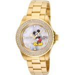 Relógio invicta 24751 feminino Swiss Banhado Ouro 18K Ed Especial Disney