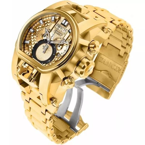Relógio Invicta 25210 Reserve Bolt Magnum Dourado