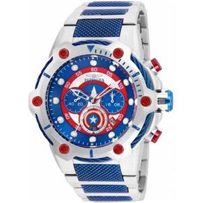 Relógio Invicta 25780 Marvel Capitão América Coleção Especial