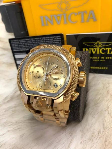 Relógio Invicta 26586 Magnum Reserve Dourado