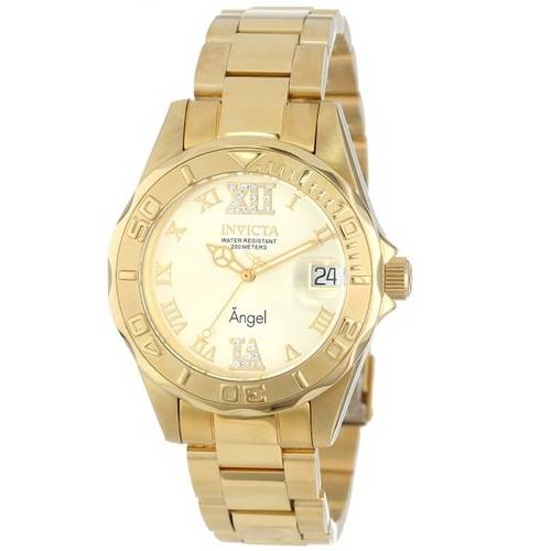 Relógio Invicta Angel 11770 Dourado Feminino