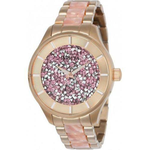 Relógio Invicta Angel 24663 Rosa Gold Lançamento 40mm Oferta