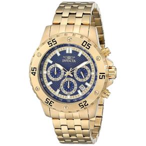 Relógio Invicta Feminino 17453 45mm Specialty Dourado