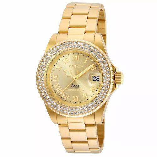 Relógio Invicta Feminino Angel - 24614 Dourado