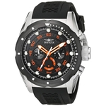 Relógio Invicta Men's 20305 Speedway relógio de aço inoxidável com faixa preta