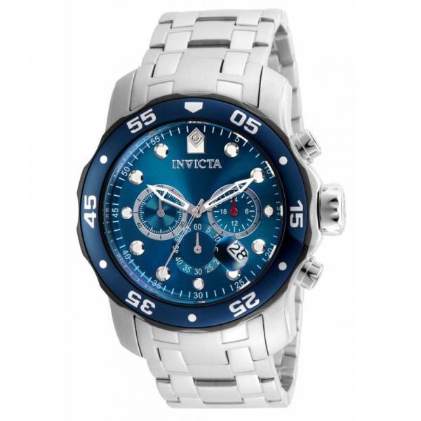 Relógio Invicta Pro Diver 21784 Prata e Azul Masculino