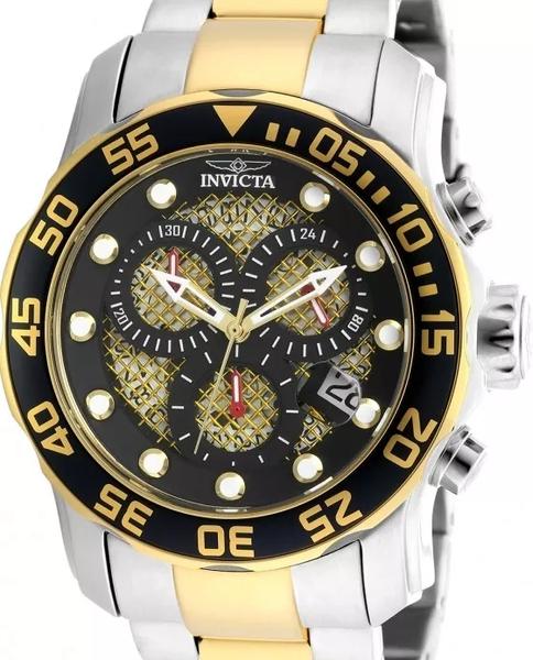 Relógio Invicta Pro Diver 19839 - Preto Prata Masculino