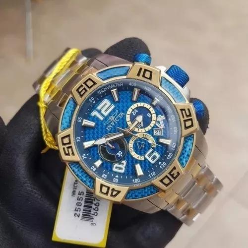 Relógio Invicta Pro Diver 25855 Prata / Azul