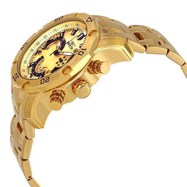 Relógio Invicta Pro Diver 22761 Dourado Lançamento