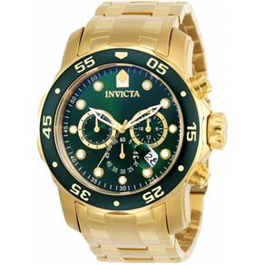 Relógio Invicta Pro Diver - Dourado / Verde Masculino