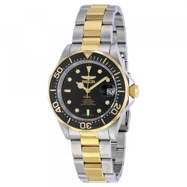 Relógio Invicta Pro Diver MenS Automatic 40mm , Caixa de Aço Inoxidável Black Dial - Modelo 8927