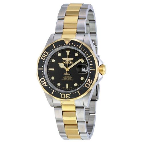 Relógio Invicta Pro Diver Men'S Automatic 40mm , Caixa de Aço Inoxidável Black Dial - Modelo 8927