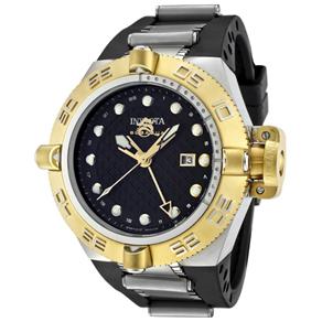 Relógio Invicta Subaqua Noma IV GMT Black Dial Black 1064 Resistente à Água 500M