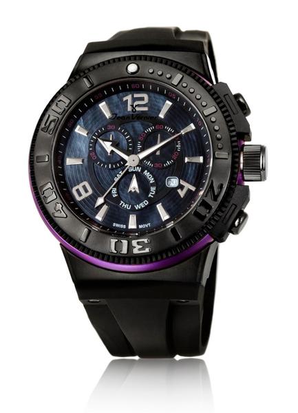 Relógio Jean Vernier Pulseira Silicone Feminino Autêntico