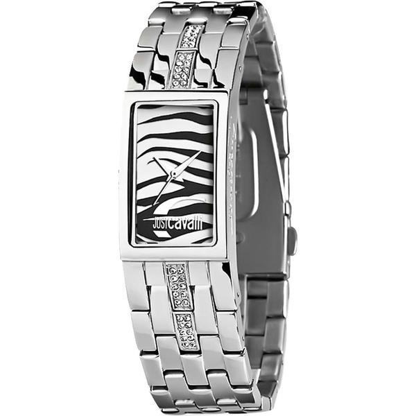 Relógio Just Cavalli Feminino Prata IJ28528S Analógico 3 Atm Cristal Mineral Tamanho Médio