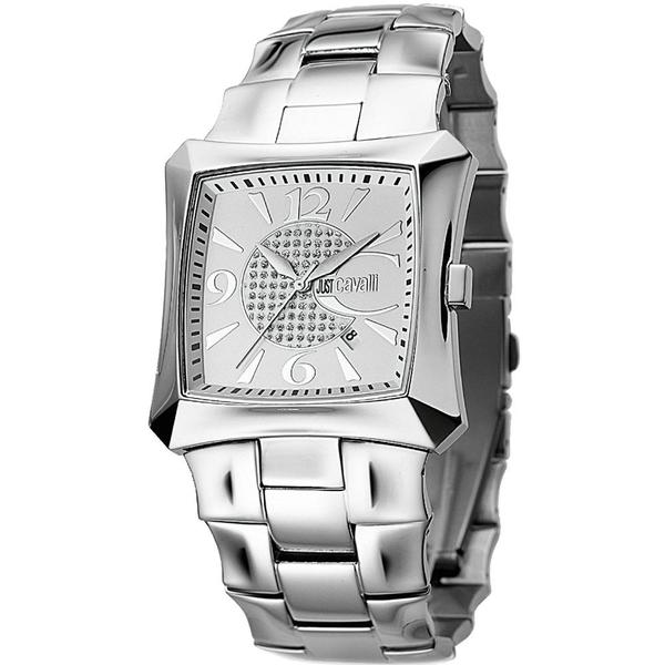 Relógio Just Cavalli Feminino Prata WJ20233Q Analógico 3 Atm Cristal Mineral Tamanho Médio