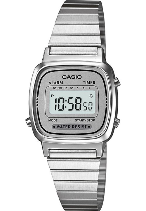 Relógio LA670WA-7DF Casio Prata