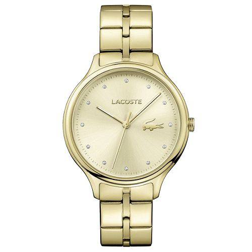 Relógio Lacoste Feminino Aço Dourado - 2001008