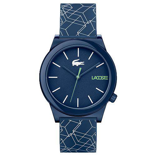 Relógio Lacoste Masculino Borracha Azul - 2010957