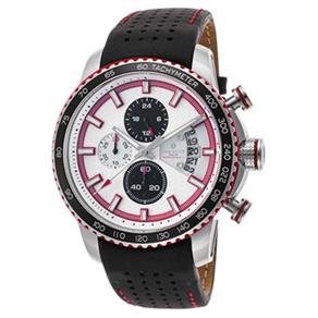 Relógio Lancaster Italy a Prova D´Água Ola1064L-Ss-Bn-Rs Pulseira em Couro Genuíno