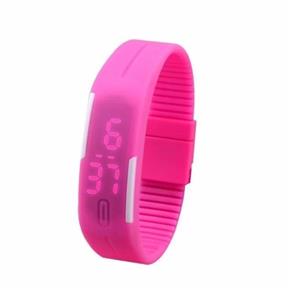 Relógio Led Digital Sport Bracelete Pulseira Silicone