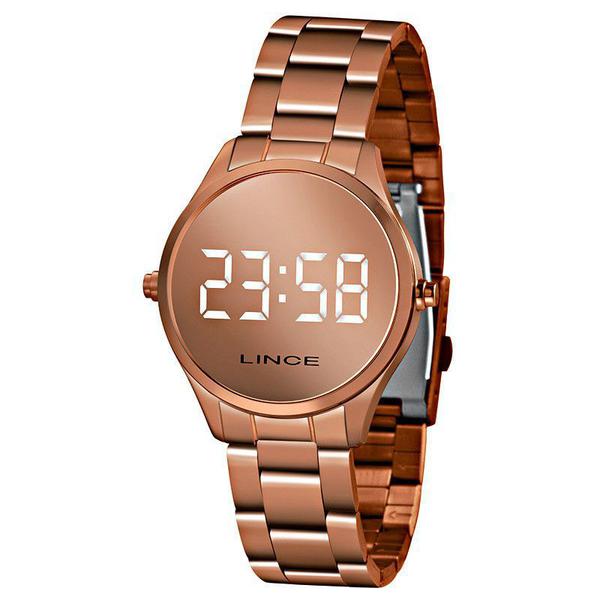 Relógio Lince Digital Rose Gold Feminino MDR4617L BXRX