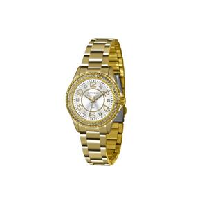 Relógio Lince Dourado e Prateado Feminino Lrgj055l S2kx