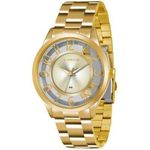 Relógio Lince Dourado Feminino Lrg4347l-c2kx Transparente