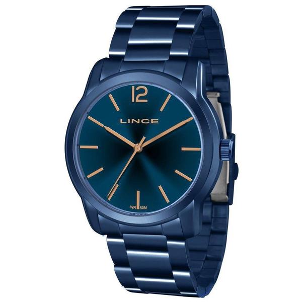 Relógio Lince Feminino Analógico Azul LRA4449LD2DX