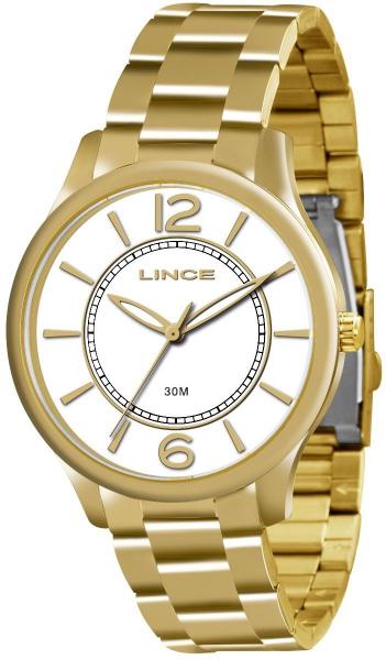 Relógio Lince Feminino Analógico Dourado LRG4308LB2KX